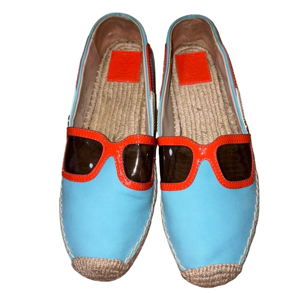 TORY BURCH Sunny Espadrille Slip-On in Jewel Oasis     Size: 10M